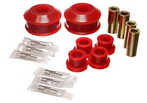 Mitsubishi Lancer Control Arm Bushing Set - Front - Energy Suspension - Red - `03-`05